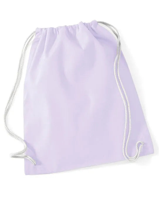 Westford Mill Cotton Gymsac w110 - - Customisable Bags