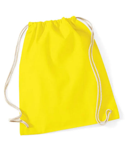 Westford Mill Cotton Gymsac w110 - - Customisable Bags