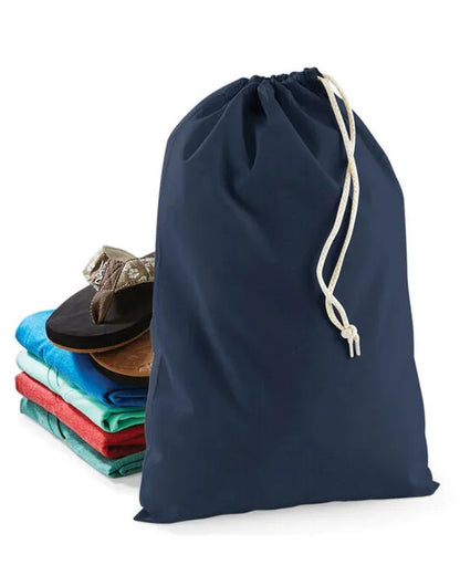 Westford Mill Cotton Stuff Bag w115 - - Customisable Bags