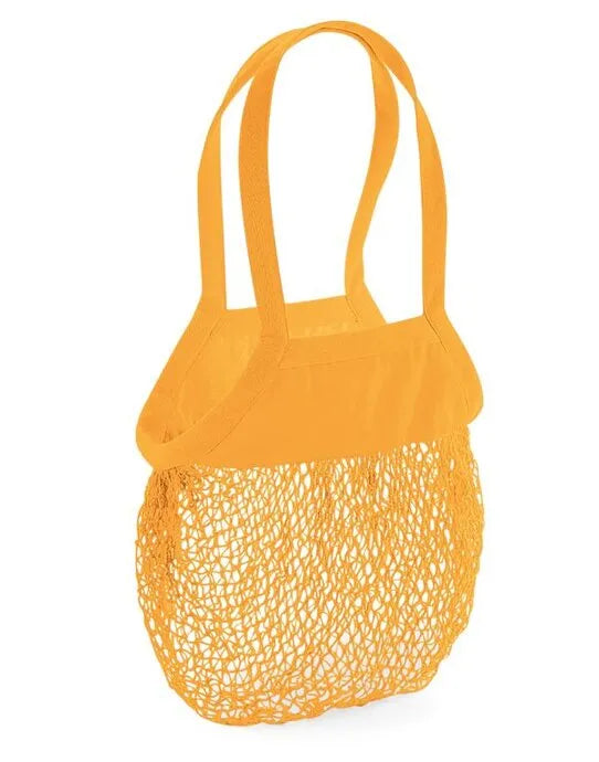 Westford Mill Organic Mesh Grocery Bag w150 - - Customisable Bags