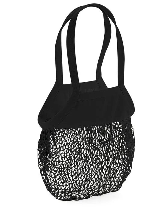 Westford Mill Organic Mesh Grocery Bag w150 - - Customisable Bags