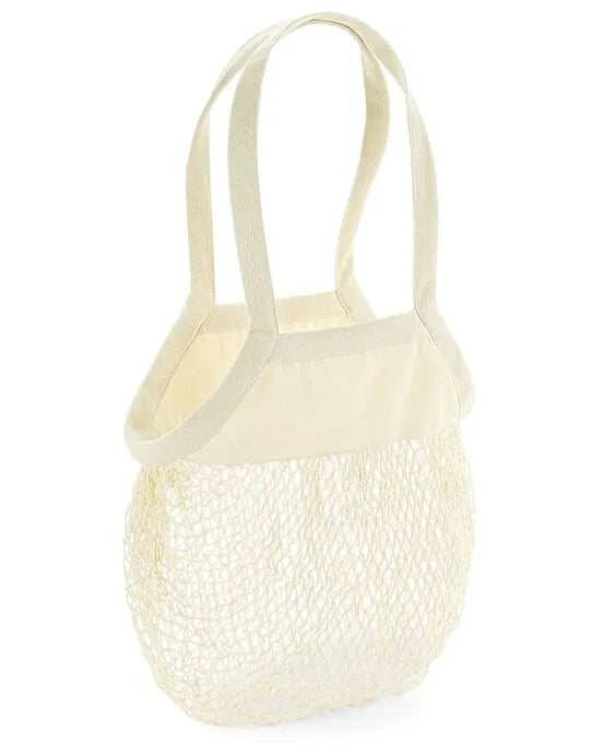 Westford Mill Organic Mesh Grocery Bag w150 - - Customisable Bags