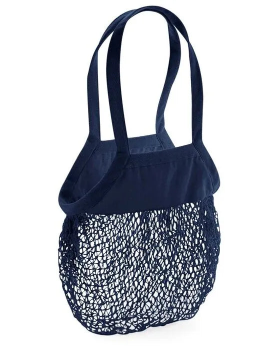 Westford Mill Organic Mesh Grocery Bag w150 - - Customisable Bags