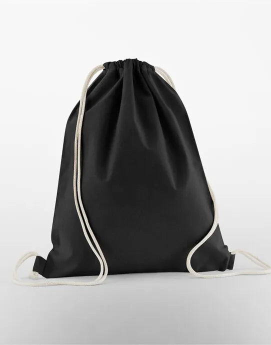 Westford Mill Organic Cotton InCo Gymsac w160 - - Customisable Bags
