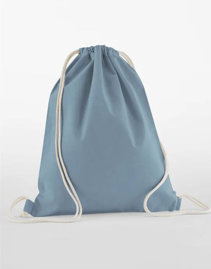 Westford Mill Organic Cotton InCo Gymsac w160 - - Customisable Bags