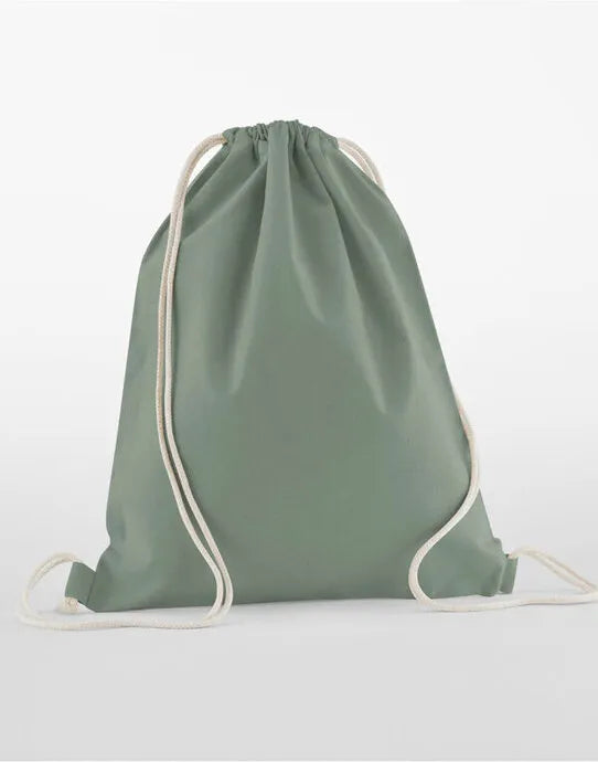 Westford Mill Organic Cotton InCo Gymsac w160 - - Customisable Bags