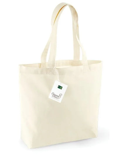 Westford Mill Organic Cotton Shopper w180 - - Customisable Bags