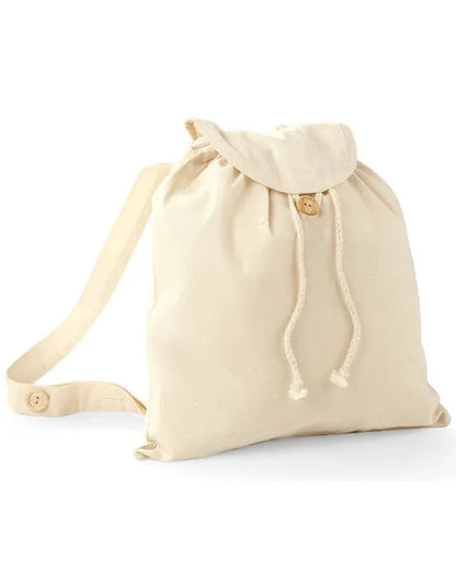 Westford Mill Organic Festival Backpack w185 - - Customisable Bags