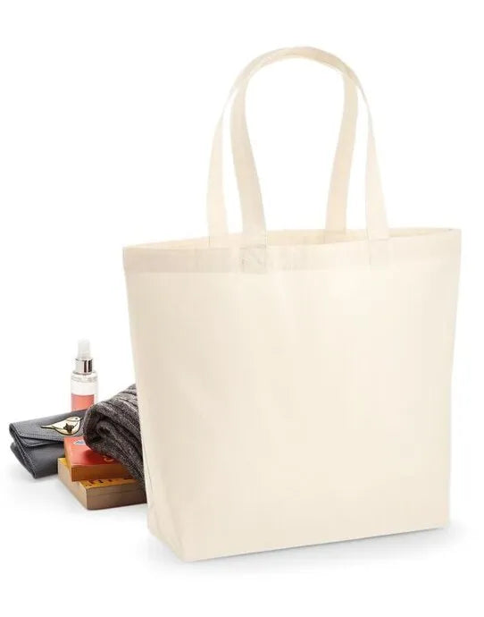 Westford Mill Premium Cotton Maxi Tote w225 - - Customisable Bags