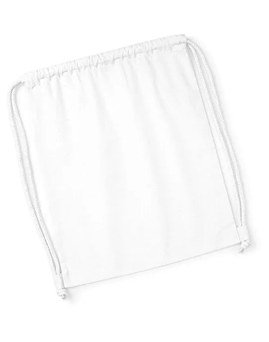 Westford Mill Organic Premium Cotton Gym w260 - - Customisable Bags