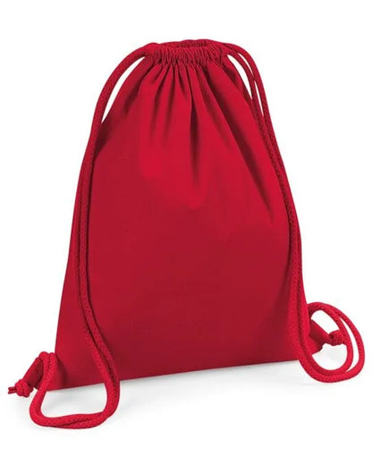 Westford Mill Organic Premium Cotton Gym w260 - - Customisable Bags