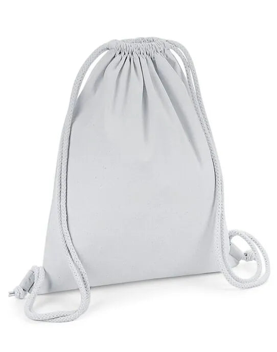 Westford Mill Organic Premium Cotton Gym w260 - - Customisable Bags