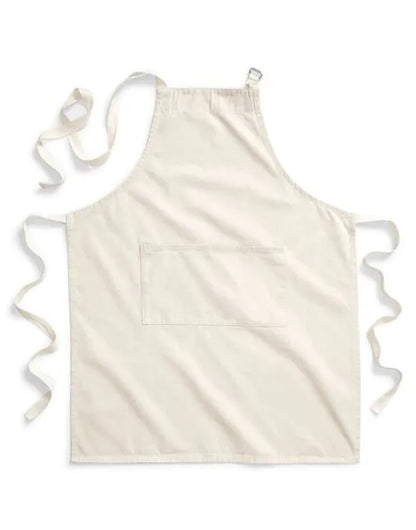 Westford Mill Cotton Adult Apron w364 - - Customisable Hospitallity