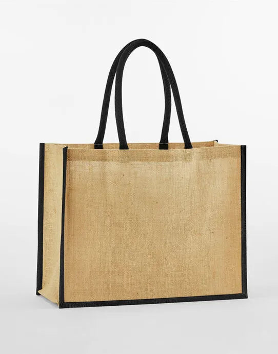 Westford Mill Starched Jute Classic Shop w470 - - Customisable Bags