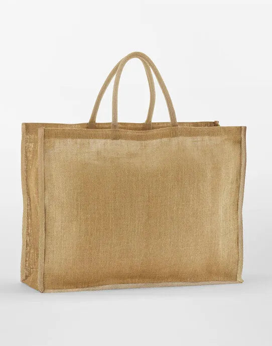 Westford Mill Starch Jute Market Shopper w475 - - Customisable Bags
