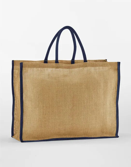 Westford Mill Starch Jute Market Shopper w475 - - Customisable Bags