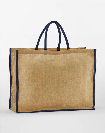 Westford Mill Starch Jute Market Shopper w475 - - Customisable Bags