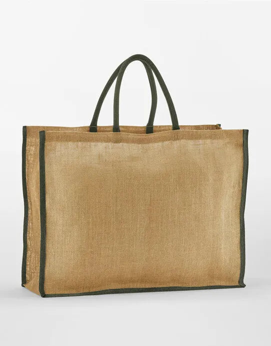 Westford Mill Starch Jute Market Shopper w475 - - Customisable Bags