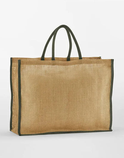 Westford Mill Starch Jute Market Shopper w475 - - Customisable Bags
