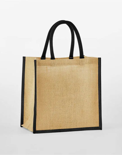 Westford Mill Starch Jute Miw477ni Gift Bag - - Customisable Bags