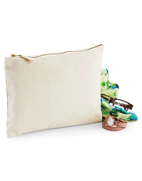 Westford Mill Canvas Accessory Case w530 - - Customisable Bags