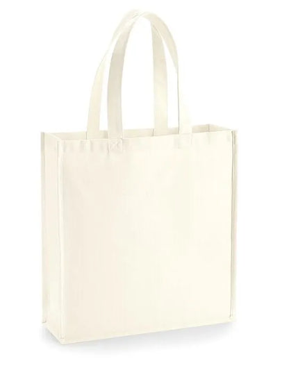 Westford Mill Gallery Canvas Tote W600 - - Customisable Bags