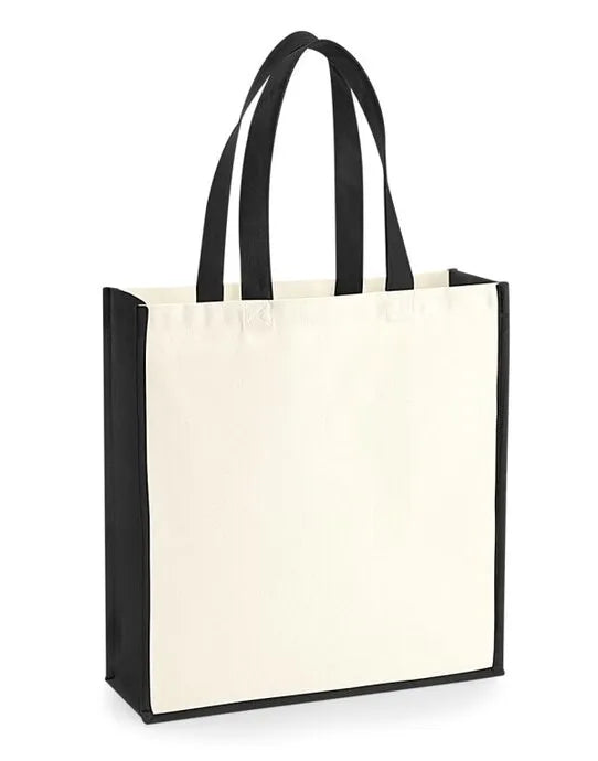 Westford Mill Gallery Canvas Tote W600 - - Customisable Bags