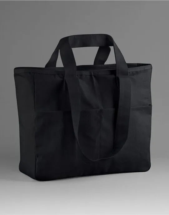 Westford Mill Cargo Pocket Tote W604 - - Customisable Bags