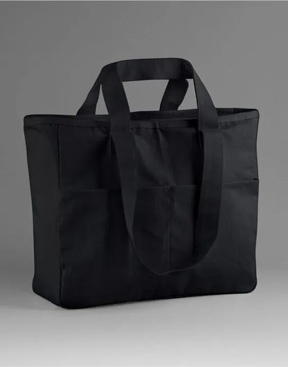 Westford Mill Cargo Pocket Tote W604 - - Customisable Bags