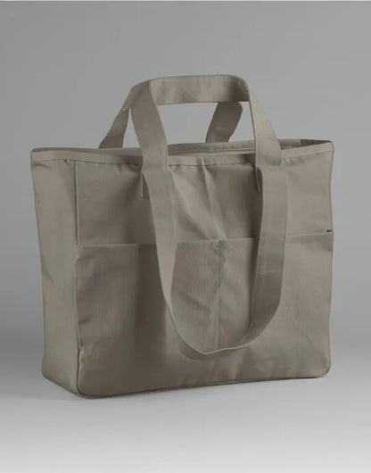 Westford Mill Cargo Pocket Tote W604 - - Customisable Bags
