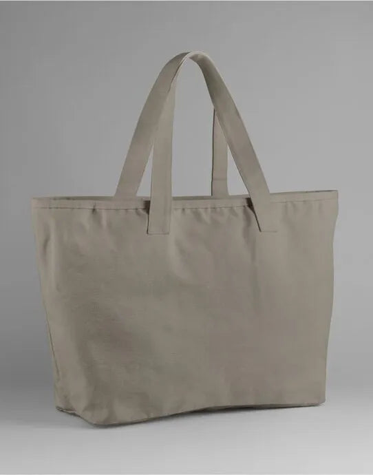 Westford Mill Oversized Canvas Tote Bag W606 - - Customisable Bags