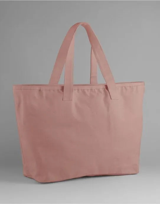 Westford Mill Oversized Canvas Tote Bag W606 - - Customisable Bags