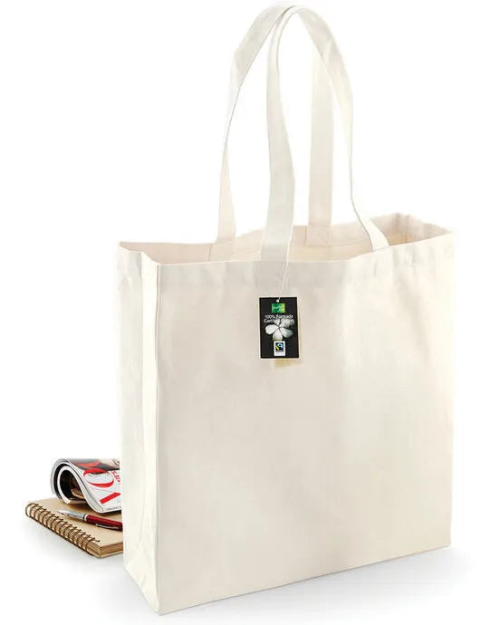 Westford Mill FT Cotton Classic Shopper w623 - - Customisable Bags