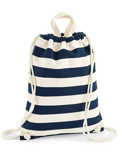 Westford Mill Nautical Gymsac w686 - - Customisable Bags