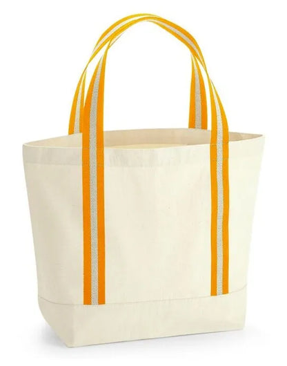 Westford Mill Organic Boat Bag w690 - - Customisable Bags