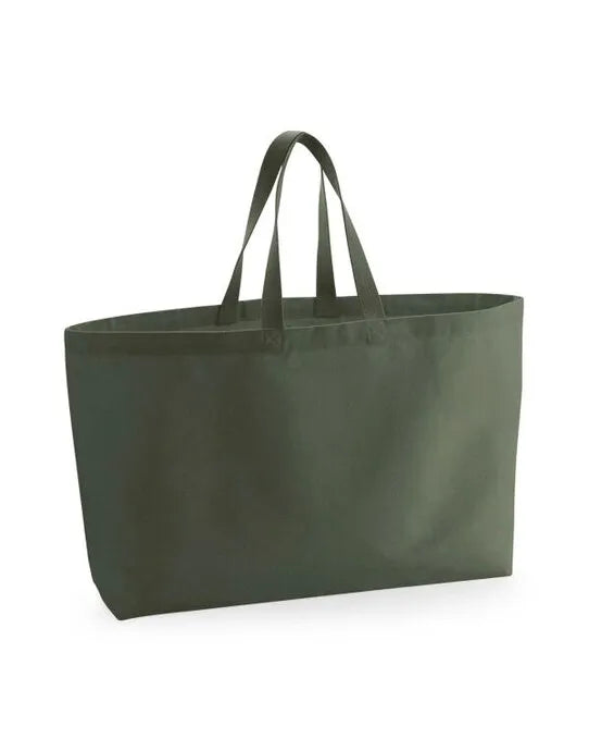 Westford Mill Oversized Canvas Tote Bag w696 - - Customisable Bags
