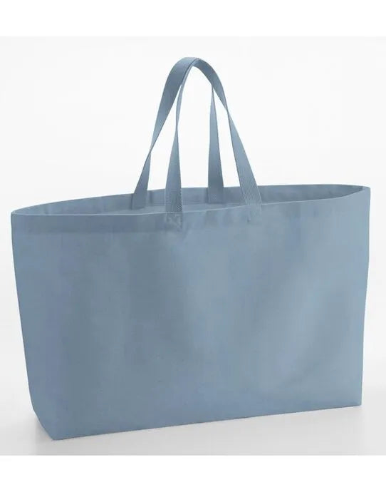 Westford Mill Oversized Canvas Tote Bag w696 - - Customisable Bags