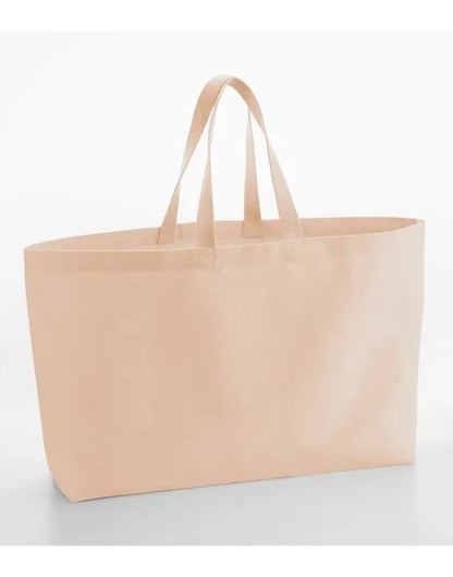 Westford Mill Oversized Canvas Tote Bag w696 - - Customisable Bags