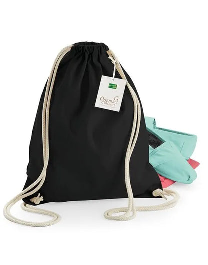 Westford Mill EarthAware Organic Gymsac w810 - - Customisable Bags