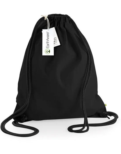 Westford Mill EarthAware Organic Gymsac w810 - - Customisable Bags