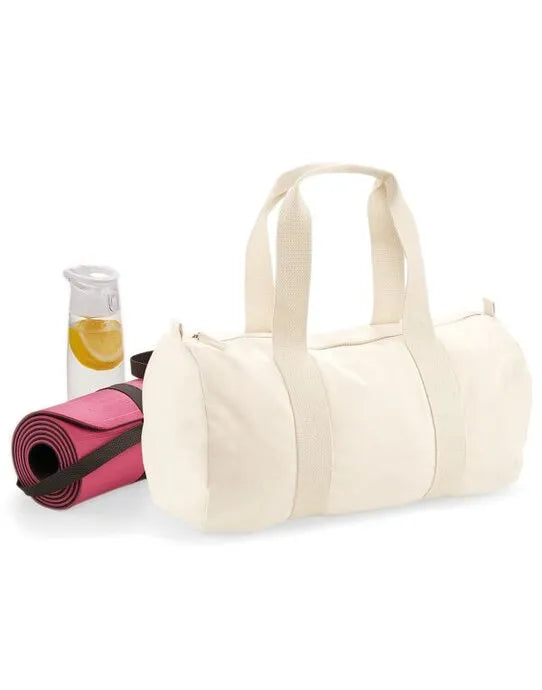 Westford Mill EAware Organic Barrel Bag w814 - - Customisable Bags
