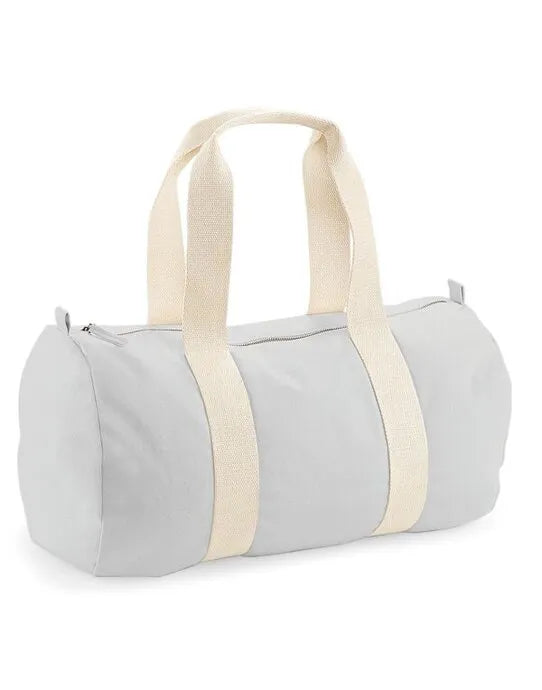 Westford Mill EAware Organic Barrel Bag w814 - - Customisable Bags