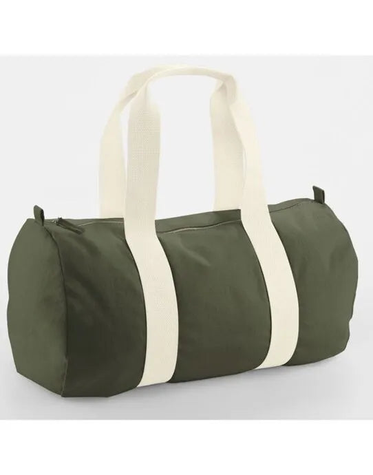 Westford Mill EAware Organic Barrel Bag w814 - - Customisable Bags
