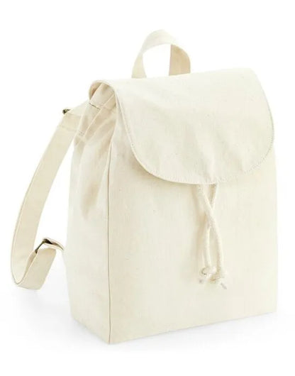 Westford Mill Organic Mini Rucksack w881 - - Customisable Bags
