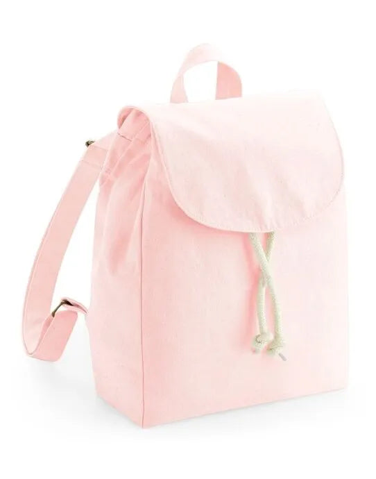 Westford Mill Organic Mini Rucksack w881 - - Customisable Bags