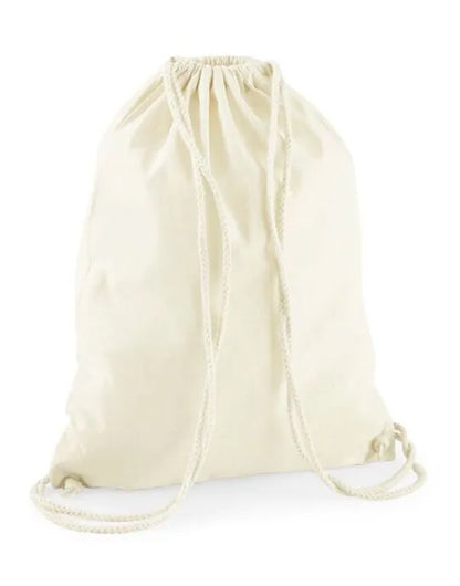 Westford Mill Recycled Cotton Gymsac w910 - - Customisable Bags