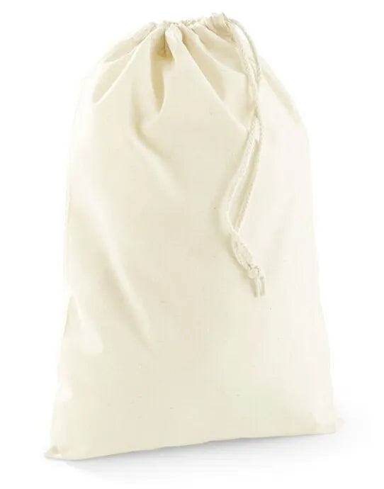 Westford Mill Recycled Cotton Stuff Bag w915 - - Customisable Bags