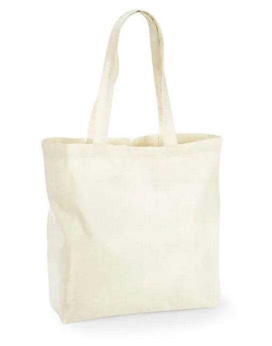 Westford Mill Recycled Cotton Maxi Tote w925 - - Customisable Bags