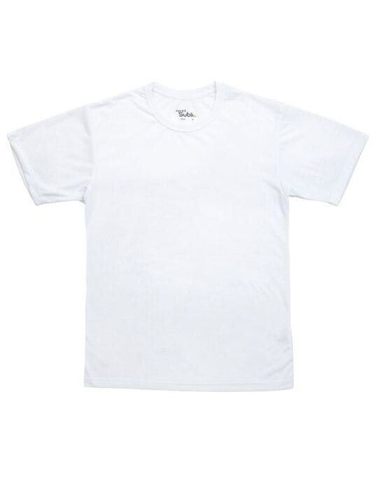 Xpres Subli Tee - Removable Label - XP520R - White - Customisable MENS SHORT SLEEVE T-SHIRT