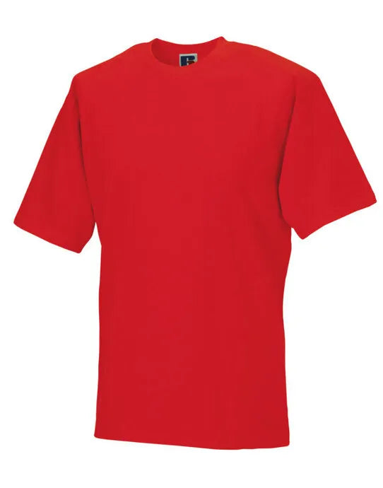 Russell Classic T - Bright Red - ZT180M - - Customisable T-Shirt